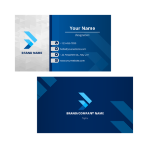 Classic Blue Business Card