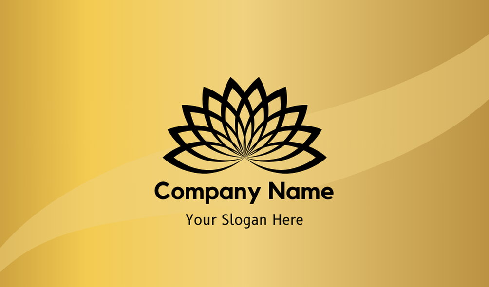 Golden Elegance Business Card